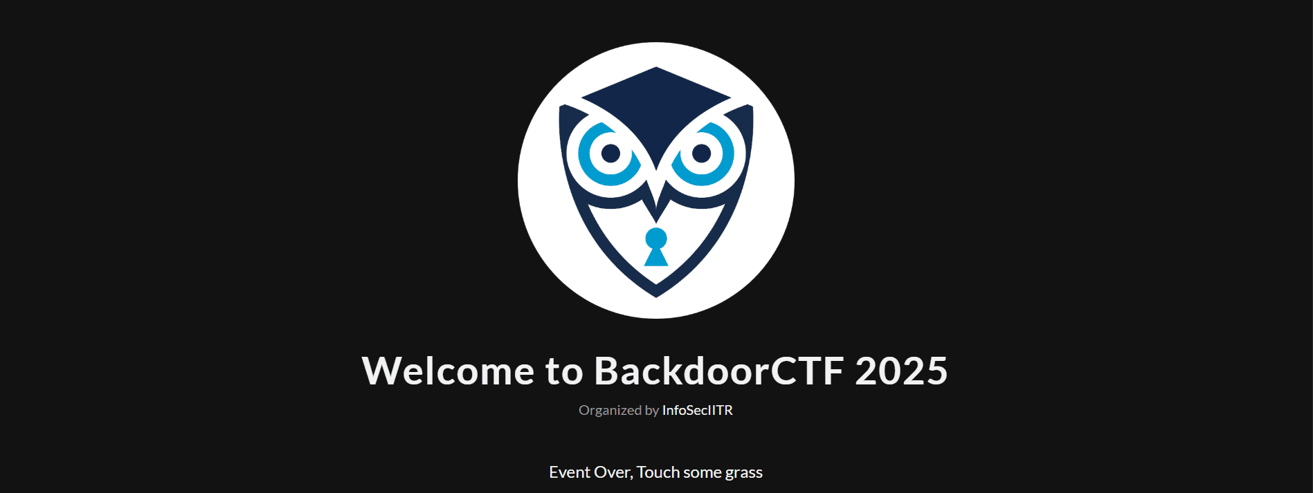 Writeups Backdoor CTF 2025